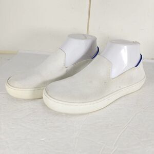 ROTHY'S Women's The Original Slip On US6 Knit White Flat Comfort Sneaker Shoes